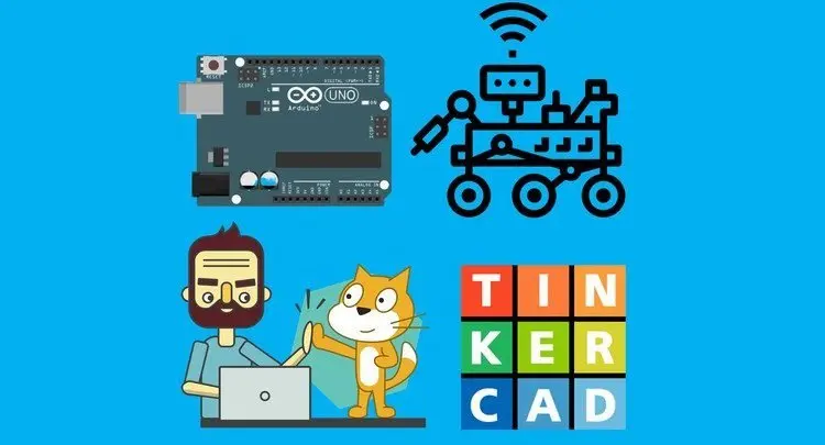 Learn Circuits  with Tinkercad: Arduino based Robots Design