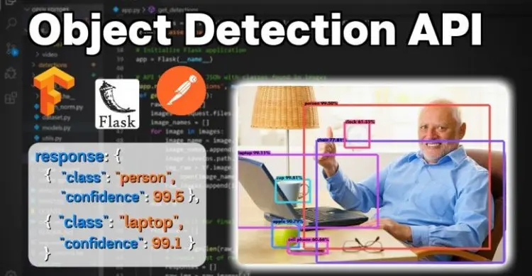 Object Detection Web App with TensorFlow, OpenCV and Flask